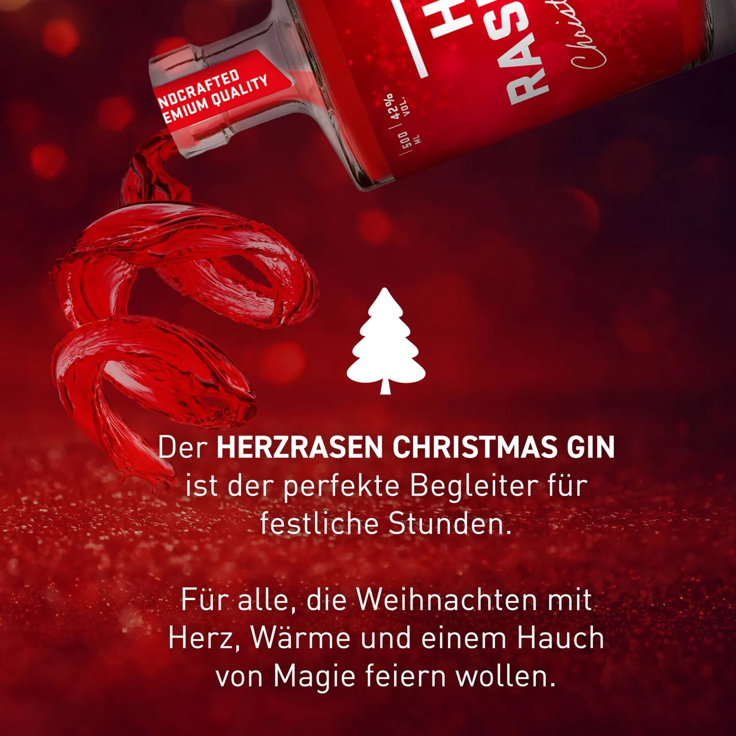 Christmas Gin 0,5 l – Frohe Weihnachten Edition