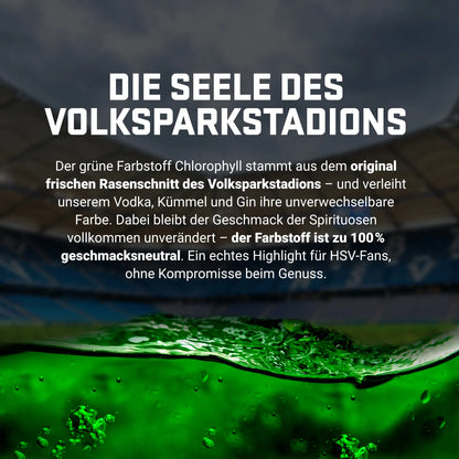 HSV Trilogie Set – 3× 0,1 l Gin, Vodka, Kümmel in Geschenkbox