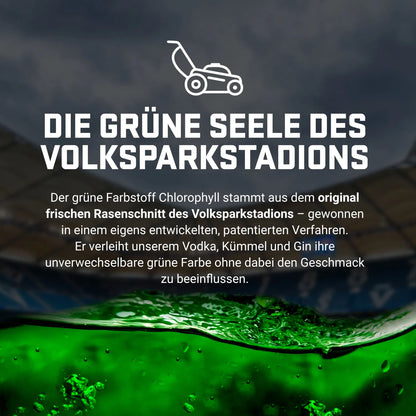 HSV Trilogie Set – 3× 0,1 l Gin, Vodka, Kümmel in Geschenkbox