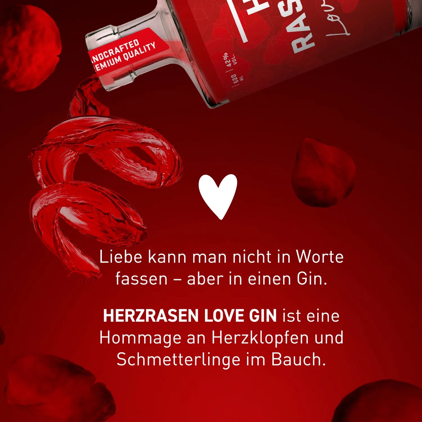Love Gin 0,5 l – Aus Liebe zur Liebe