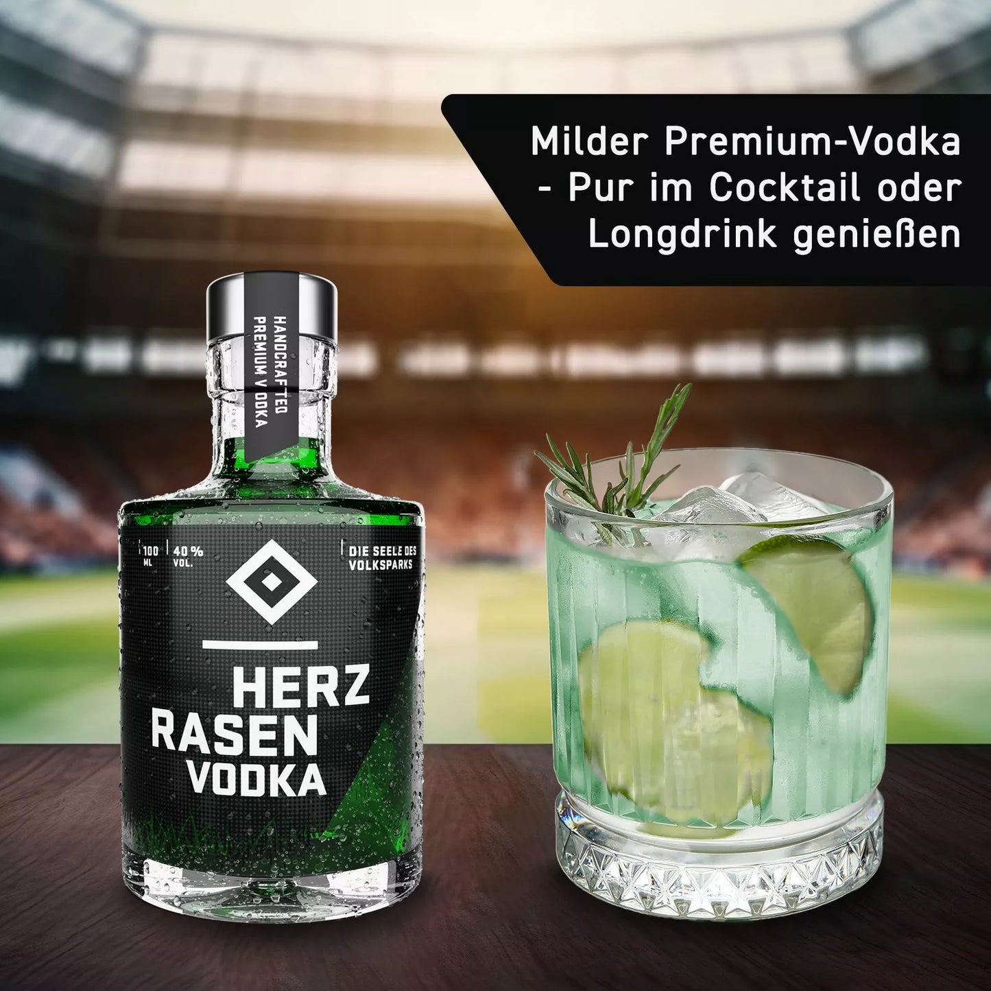 HSV Vodka 0,1 l – Mini Edition