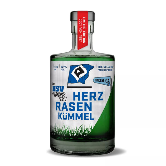 HSV Kümmel 0,5 l – Aufstiegsedition 1887 Flaschen