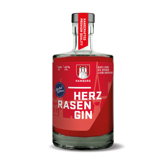 Hamburg Gin Rote Edition 0,5 l – Limited Edition