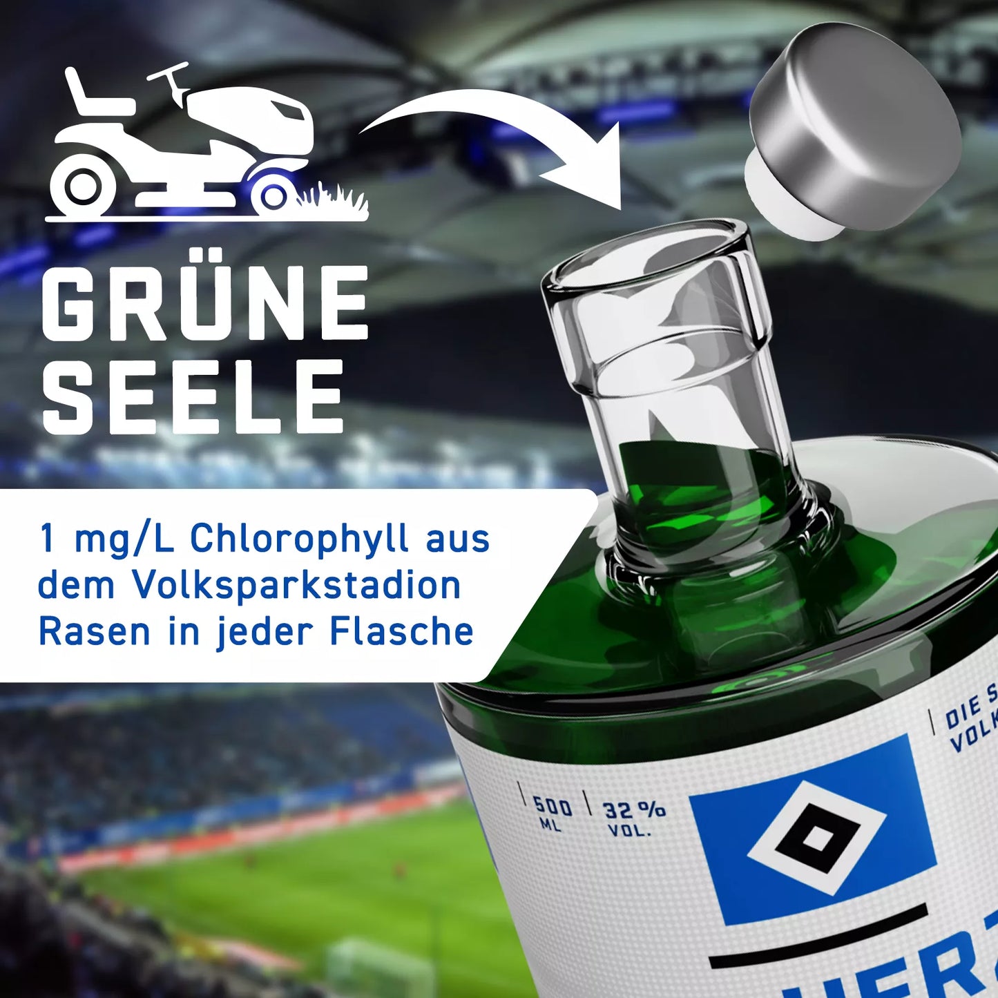 HSV Kümmel 0,5 l – Volkspark Edition