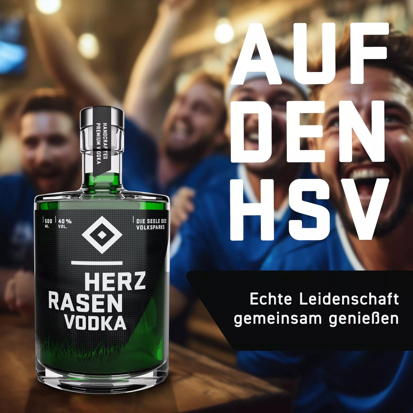 HSV Vodka 0,5 l – Volkspark Edition