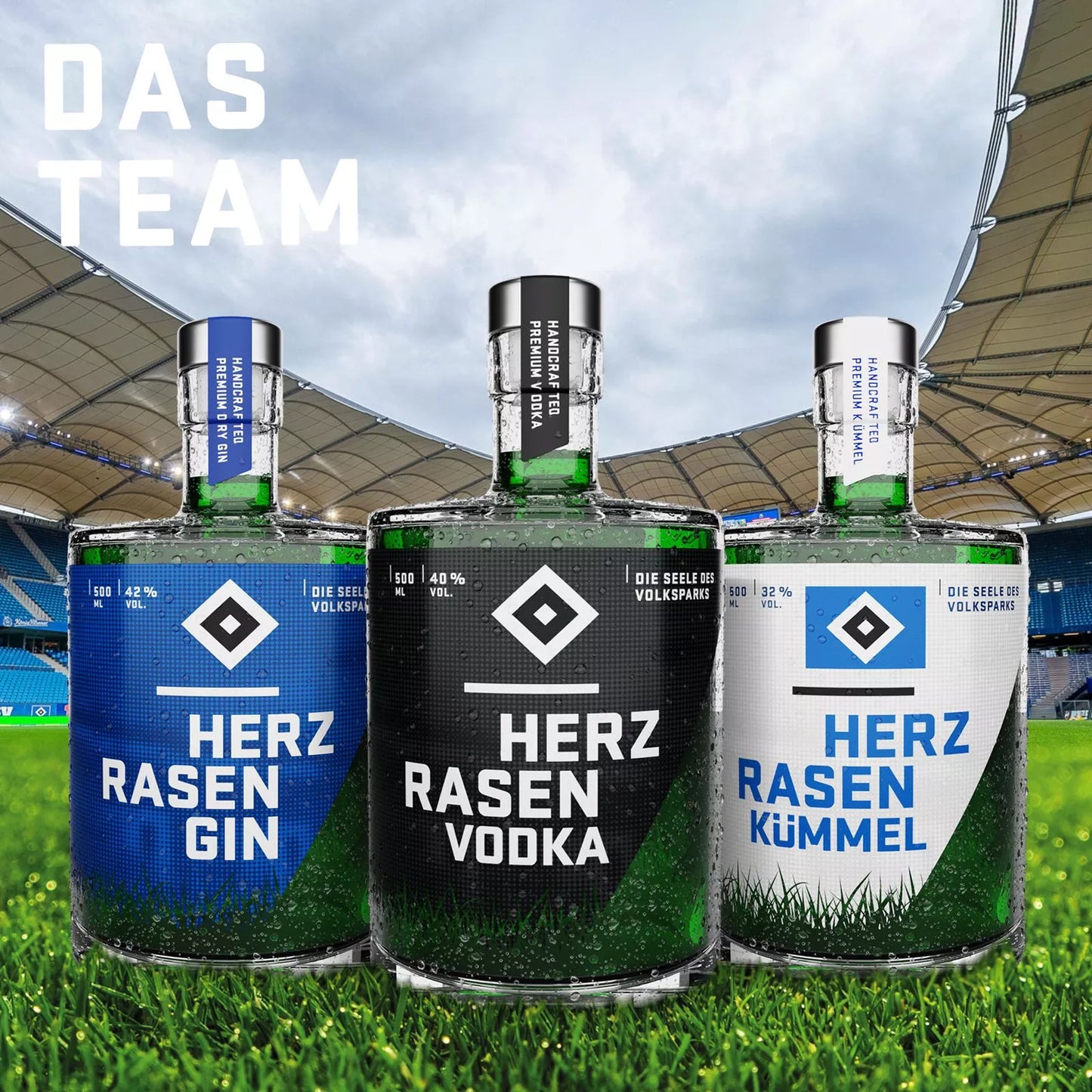HSV Vodka 0,5 l – Volkspark Edition