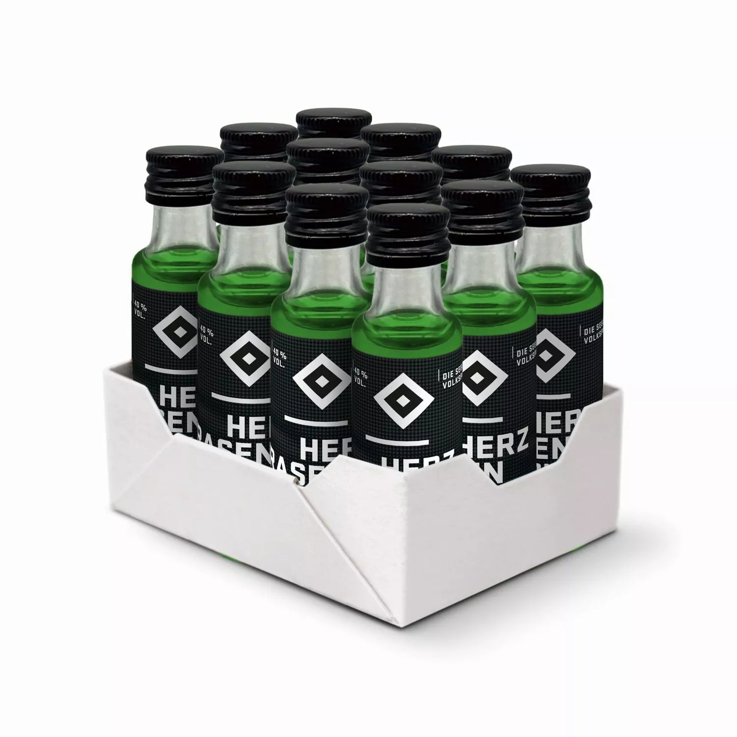 HSV Vodka 12× 0,02 l – Shot-Set