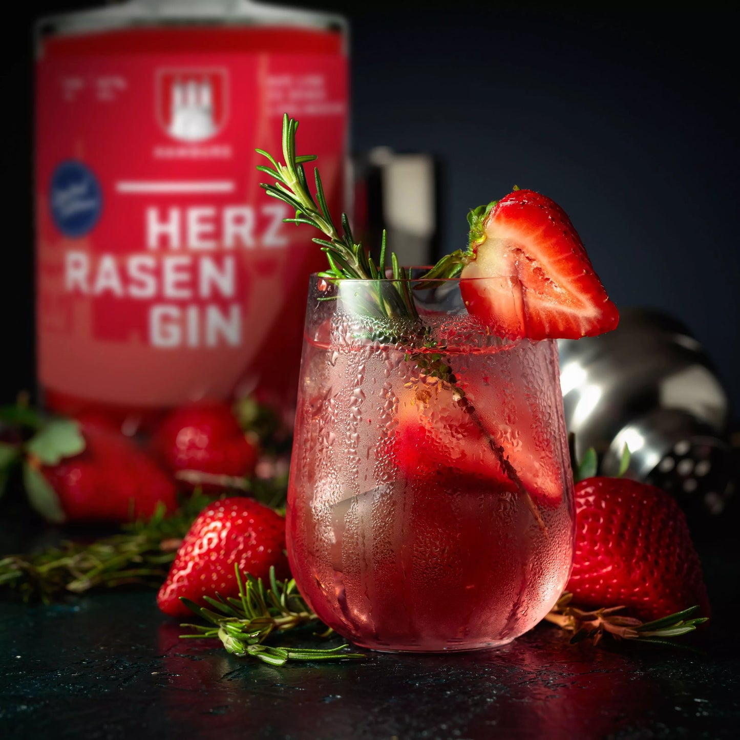 Hamburg Gin Rote Edition 0,5 l – Limited Edition